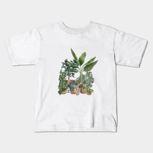 House Plants Illustration 15 Kids T-Shirt